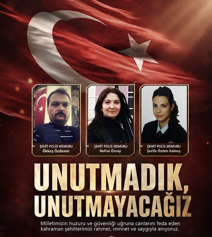 MarmaraSehit's tweet photo. Haziran 2016 tarihinde Midyat İçe emniyet müdürlüğü'ne düzenlenen Kalleş bomba saldırısında Şehit olan Polis memurlarımız Nefise ÖZSOY,Şerife Özden KALMIŞ, Ökkeş ÖZDEMİR ve Hayatını kaybeden sivil vatandaşlarımızı Rahmetle anıyoruz. 
🇹🇷🇹🇷 
Mekanları Cennet Olsun 🤲🇹🇷 https://t.co/3sNZ6LpbuI