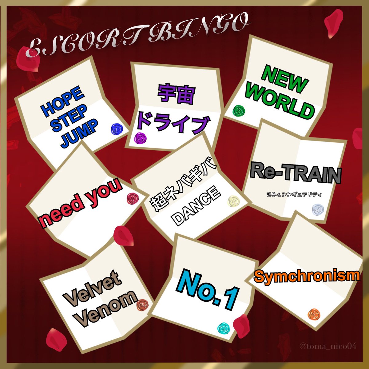 mo831train's tweet photo. 何がきても嬉しいけどこの辺りやってくれたら飛び上がると思う🙌 https://t.co/BA97aujzpo