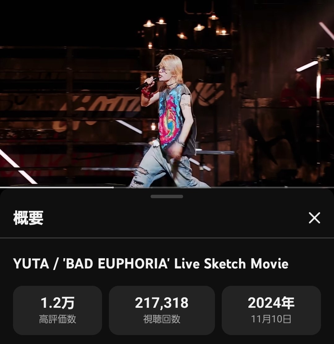 YT_White1000000's tweet photo. YUTA 'BAD EUPHORIA' Live Sketch Movie
🎞https://t.co/V5UXgeW5Pz
YUTA 【Depth - The 1st Mini Album】
💿Physical Album Release ➫ 2024.11.13
https://t.co/BRg1mrJXVC
#YUTA #유타 #ユウタ
#YUTA_HOPE
#OffTheMask #YUTA_OffTheMask
#Depth #YUTA_Depth https://t.co/okhFAr9eHy