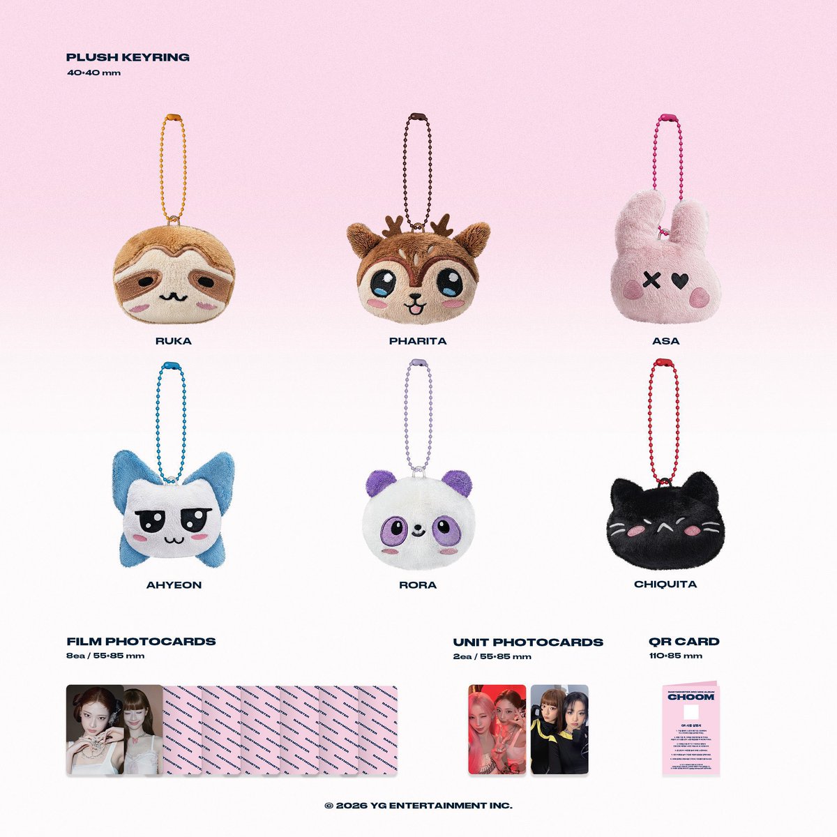 chaba_ch01's tweet photo. ✧˚.😈⋆ พร้อมส่ง Babymonster - Plush Keyring ver.

Ahyeon 💵 300฿ / Ruka , Rora  💵 290฿ (ว่างเมมละ 1)

📮ค่าส่ง ems 40฿

#ตลาดนัดเบม่อน #ตลาดนัดbabymonster
#เบม่อนออนทัวร์2026 #BABYMONSTER https://t.co/RvURo1jc0L