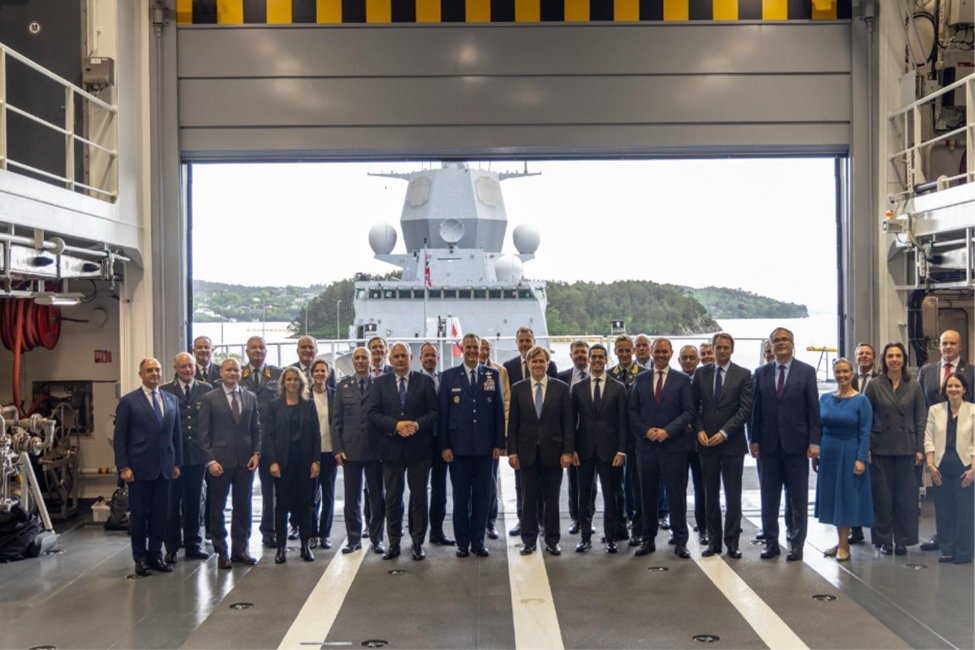 USWPColby's tweet photo. Last week, we held an exceptionally productive meeting in Bergen, Norway with NATO allies that are rapidly meeting their Hague spending commitments, have the scale to contribute, and are ready to get down to practical business. Together we are rowing hard toward the future of NATO 3.0. 1/