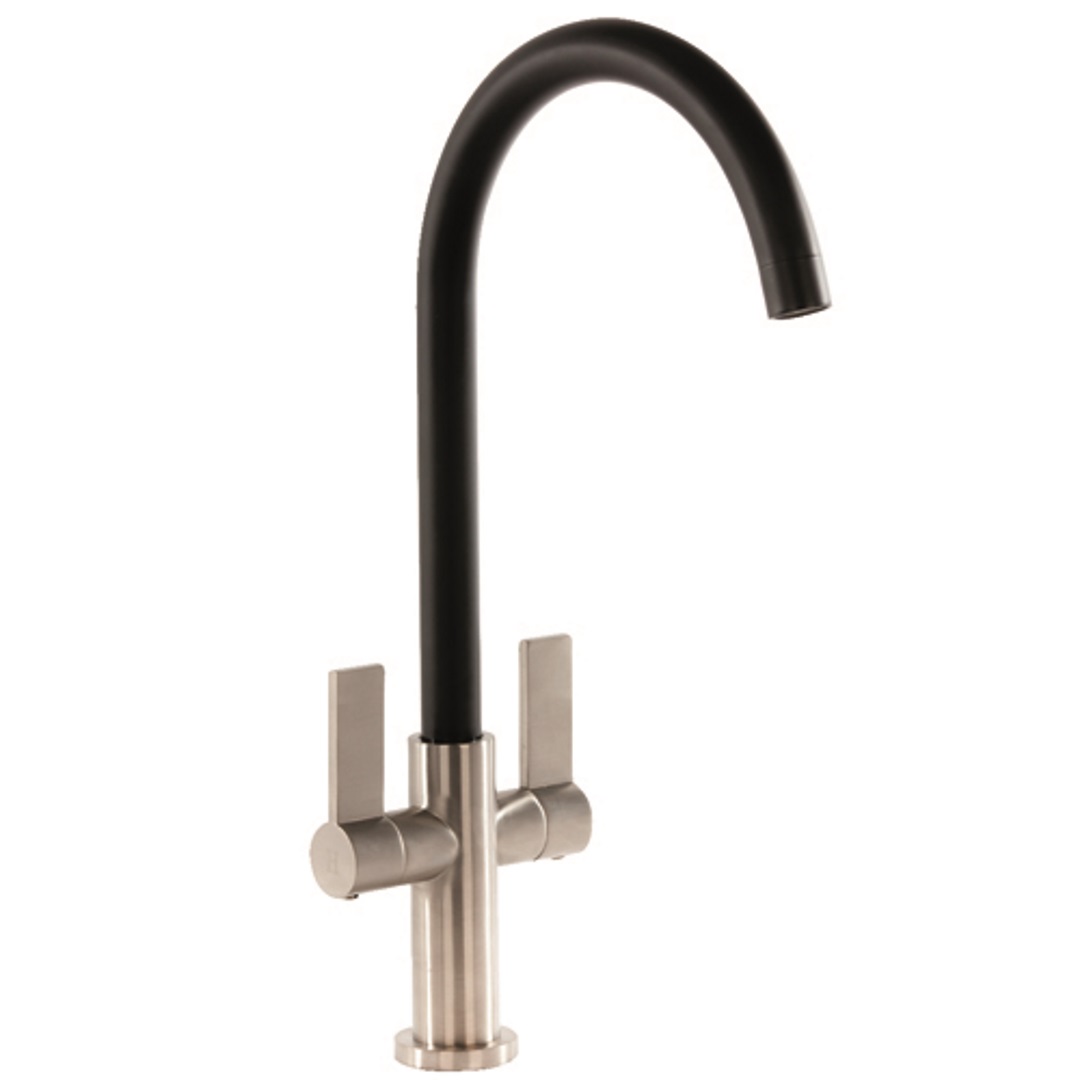 MayfairTaps's tweet photo. Have an authentic impression in your kitchen with double handle taps. Make these taps the centerpiece of your kitchen.
We have these in 4 different finishes
1-Chrome
2-Brushed
3-Chrome &amp; Black
4- Brushed &amp; Black
Get 10% off order here👇
Discount Code-10OFF
https://t.co/Jn5r9uNdI7 https://t.co/3k2NDkmybU