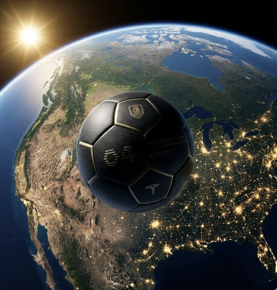 yuvoox's tweet photo. @elonmusk would you send one of your football in orbit ? https://t.co/Ac1wvPYLEO