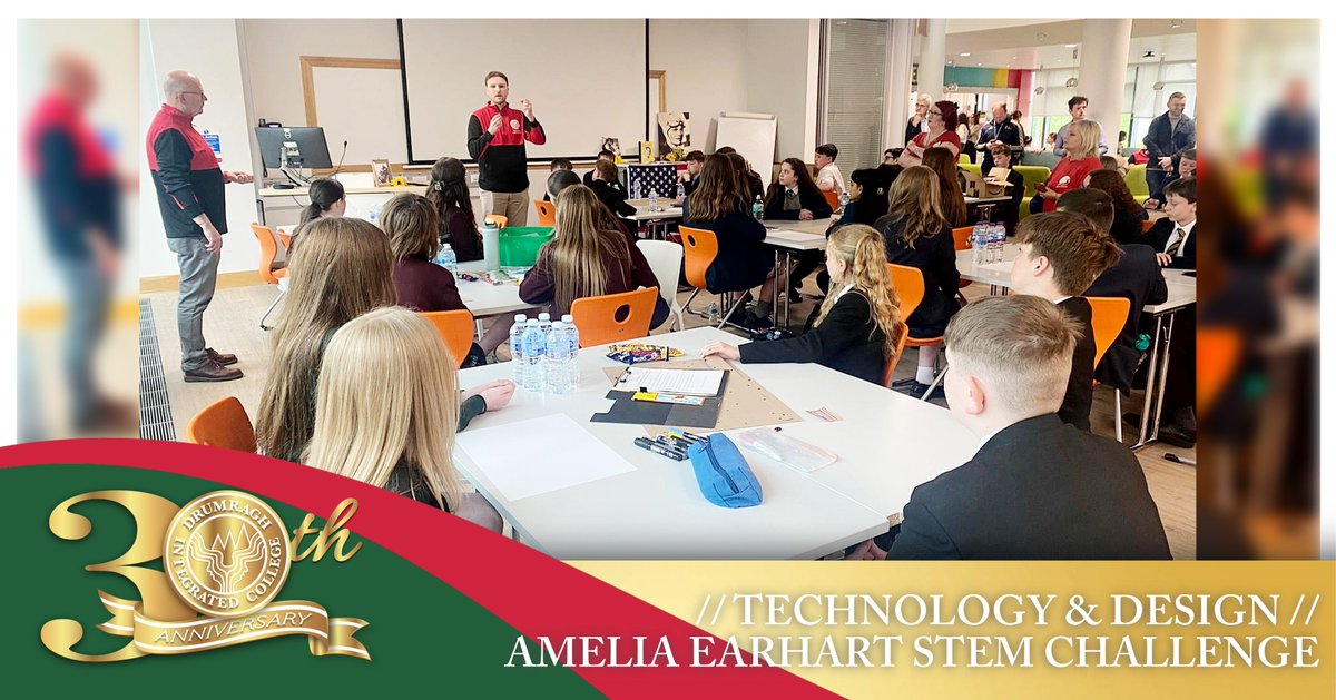 _Drumragh's tweet photo. Year 9 Technology &amp; Design students won the Best Plane Aesthetics award at the Amelia Earhart STEM Challenge at Ulster University! 🥇✈️
A fantastic achievement showcasing creativity, teamwork and innovation. We are so proud! #ChooseIntegrated https://t.co/AqEmeAr1DY
