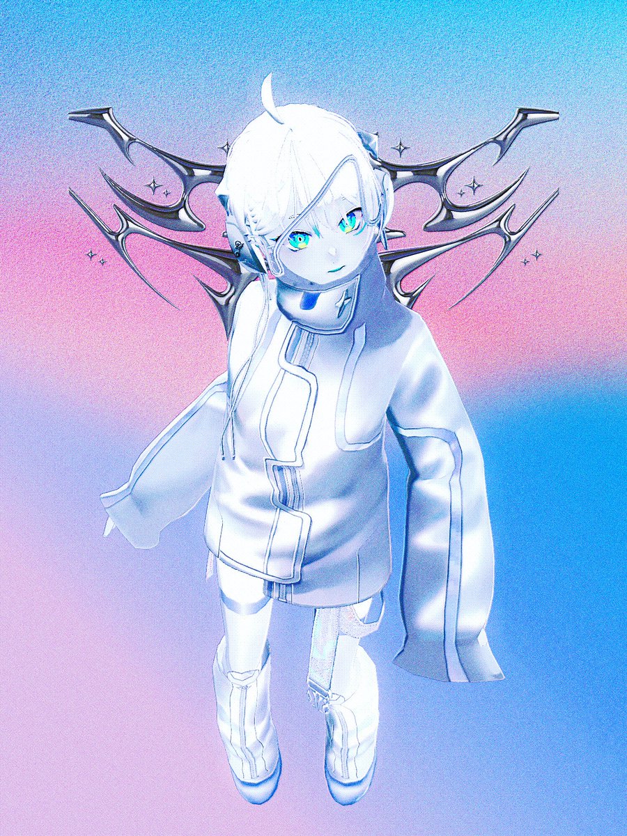 Ido__110's tweet photo. ⠀
⠀
🩵×🩷×🩶

#VRoid
#VRoidファッション
#きみに海岸
#極北フール書店 https://t.co/J6Rdrafj1i