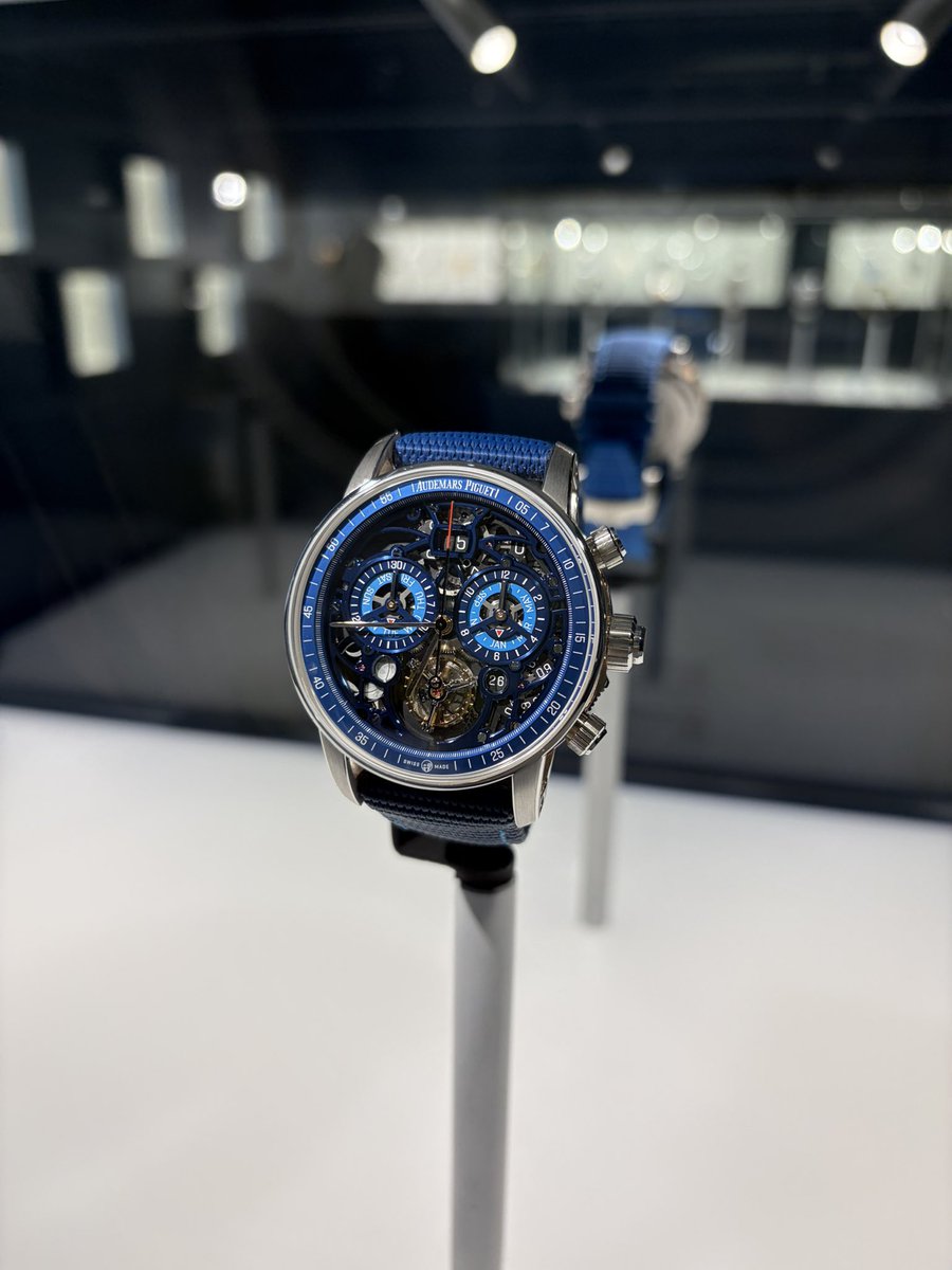 thewatchstudent's tweet photo. チューダーからの流れでAPハウスオブワンダーズへ。

ずっと見たかった激レアモデルが見れて感激でした。 https://t.co/e6eM9uyaDi