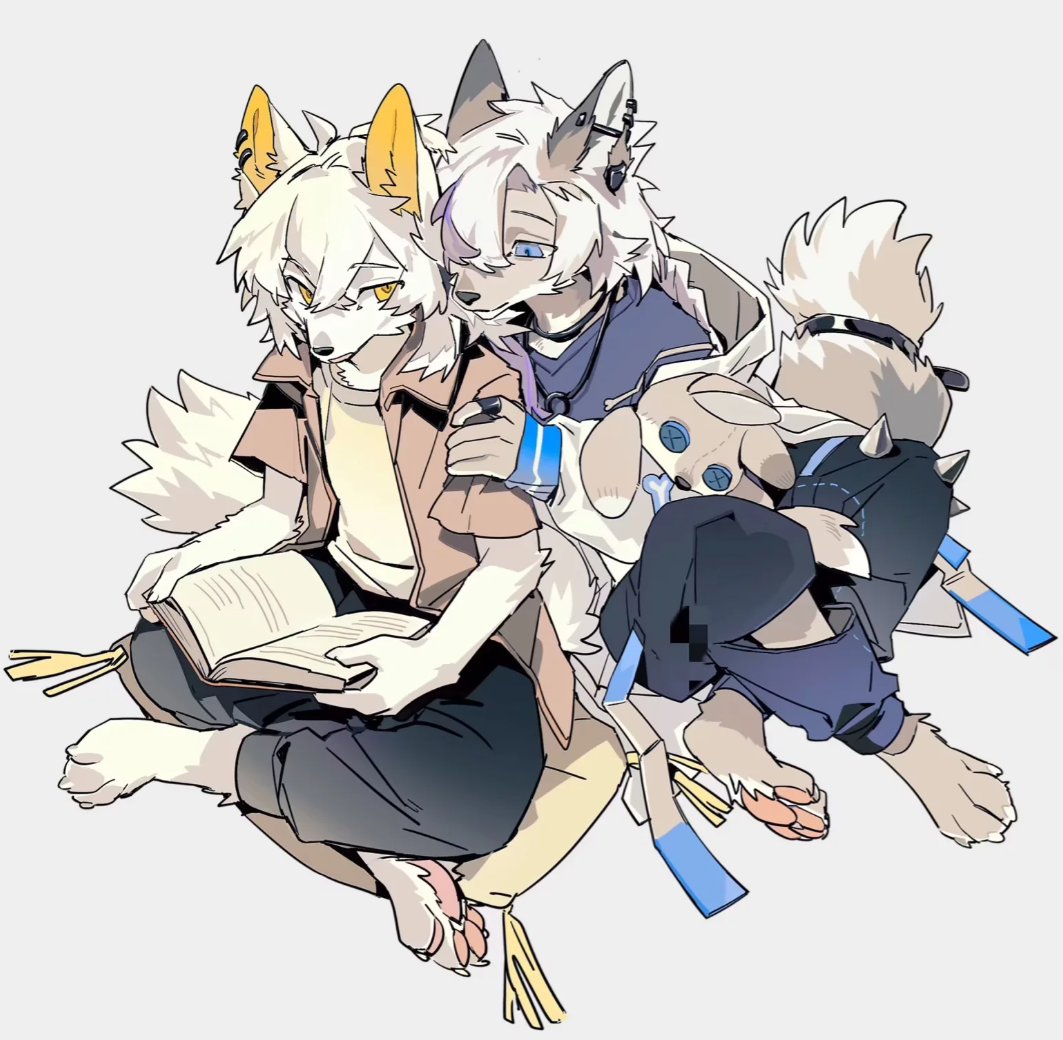 waist7788's tweet photo. 双狗成行 https://t.co/5SJ4d3hvNT
