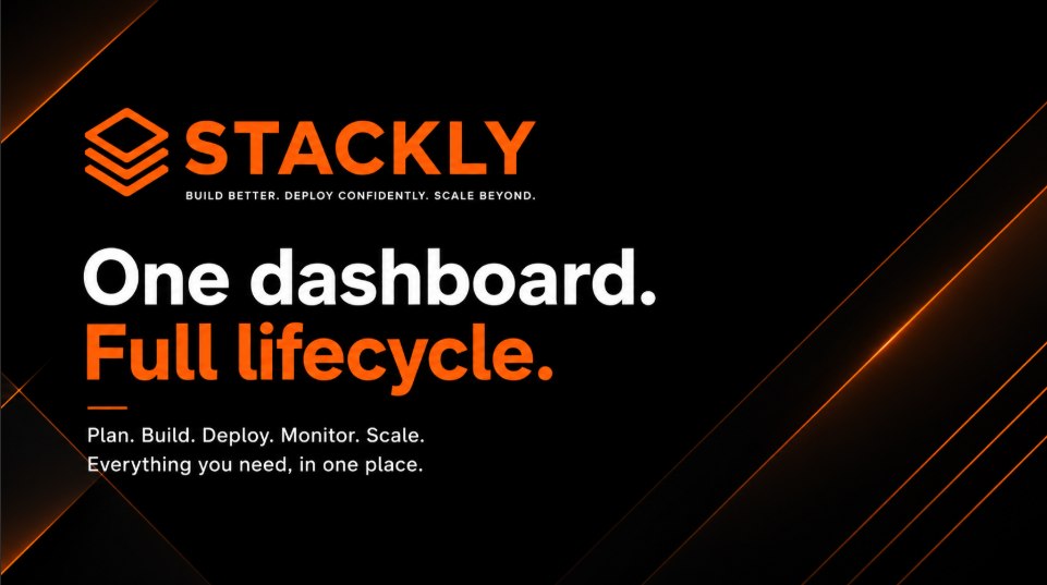 stackly_sol's tweet photo. Building should not require switching between endless tools.
Stackly brings every stage of your workflow into one unified dashboard from creation, deployment, monitoring, to optimization.
One place to manage the entire lifecycle. https://t.co/WombwV0tRv
