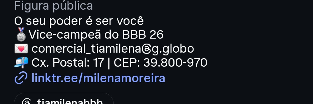 marcelahMMend's tweet photo. Te amo, Milena 
Tudo por você ❤️ https://t.co/hwRkq03z30