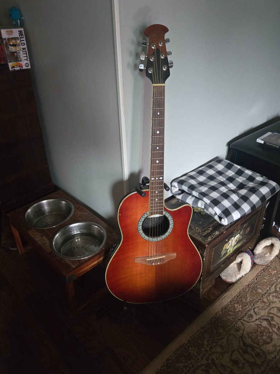 electricWiki's tweet photo. dude my cousin owns almost the exact same guitar dess does i might actually piss myself

#deltarune https://t.co/WghkD9tAhs