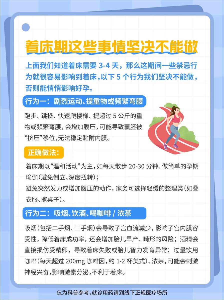 daiyunshiguan's tweet photo. 很多人都会好奇，受精卵结合到底是一瞬间还是一个持续的过程？受精卵从输卵管移动到子宫，再钻进内膜安顿下来，整个过程大约需要7~10天（不是一瞬间！）。一般发生在排卵后的6~12天，这个时间段就叫着床期。 https://t.co/86iUn9OPf5