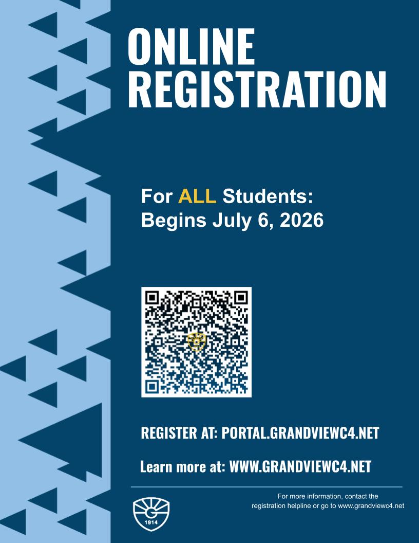 GrandviewCSD4's tweet photo. Mark your calendars!
Online registration for the 2026–2027 school year opens July 6 for all students.

Already enrolled in Grandview C-4 during the 2025–2026 school year? You can register now through the FOCUS Parent Portal.
💻 https://t.co/Te1BF4YJzk
#FutureReady https://t.co/rKNOwV8MGL