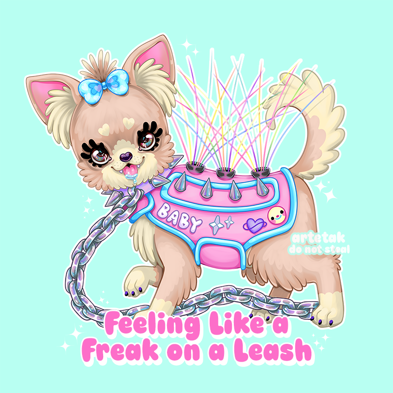 artetak's tweet photo. Feeling Like A Freak on a Leash
Have you ever seen those anti-predator vests they make for little dogs? I'm going to get some for my short friends. https://t.co/Pij444c4OF
