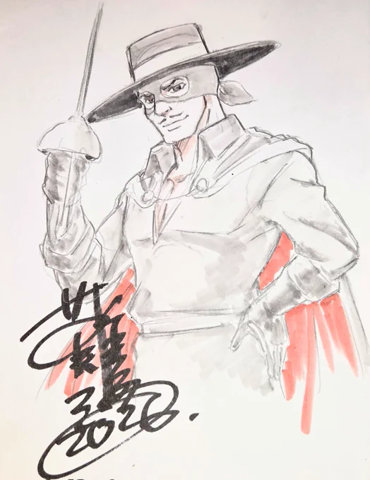 1981年版合作アニメ『怪傑ゾロ (The New Adventures of Zorro)』を描きました。 この作品は大塚さんや宮崎さんがいた頃のテレコムが何本か制作参加したアニメシリーズです。 この前YouTubeで見つけて観たら当時のテレコムらしいアクション満載で懐かしかったです。