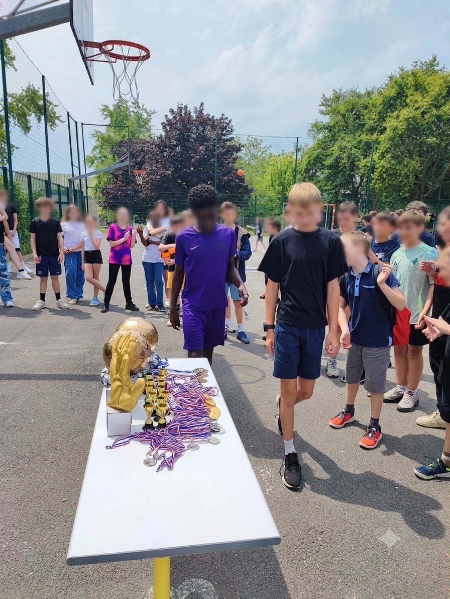 LaTourte_'s tweet photo. @Footballogue On avait fait ça avec mon collègue, j'étais AED y'a deux ans
Un tournoi sur la pause méridienne. Un avec les 6e/5e et un autre avec 4e/5e, on avait 120 participants, ça a duré 4 mois. Affichage des scores en vie scolaire. Ça a cartonné 
Des récompenses pour tous, médailles.. 1/2 https://t.co/ypz8r4J76m
