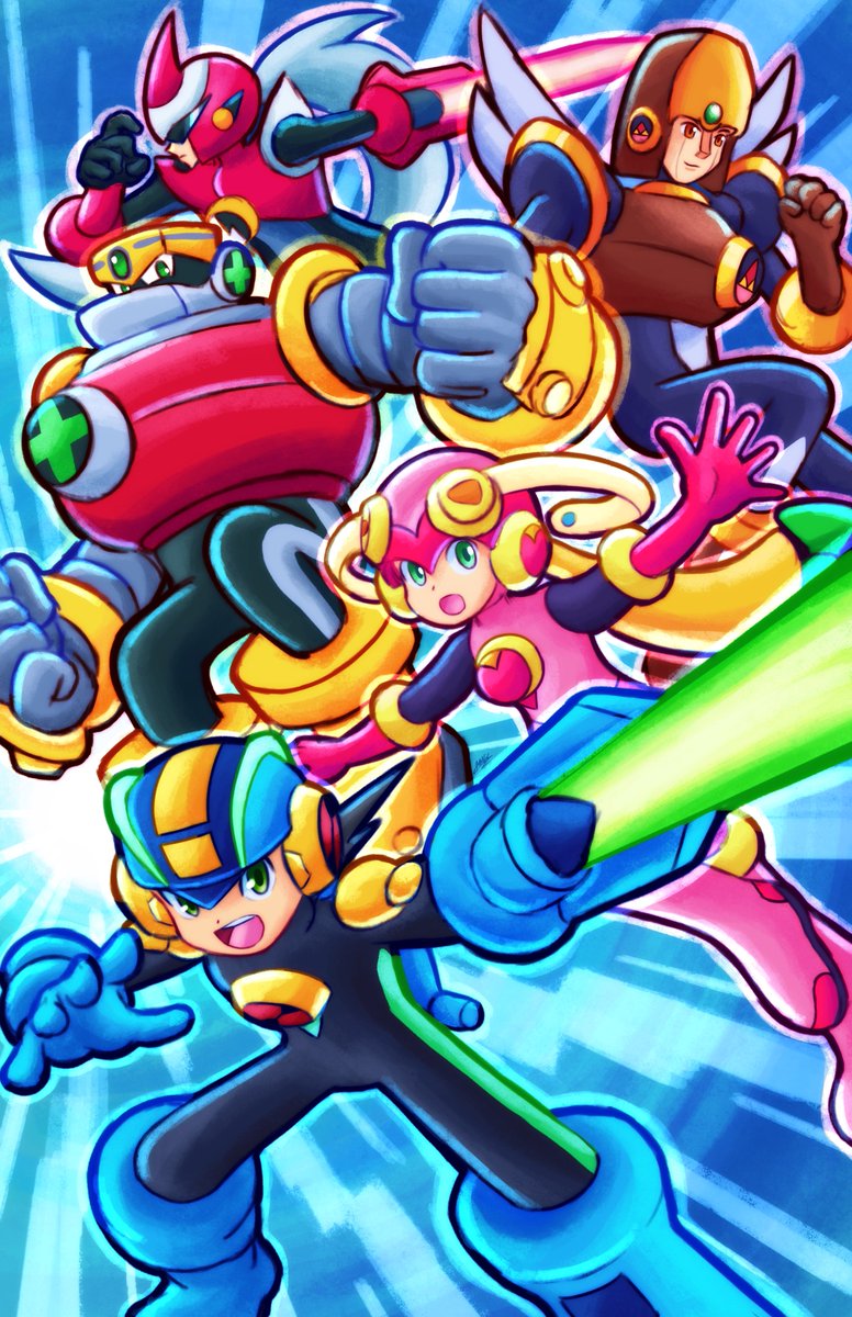 Josho_WaveS's tweet photo. Mega Man RPG 🌠🛜
#ロックの日 #6月9日はロックマンの日 #rockmanday https://t.co/4SqNAqQshc
