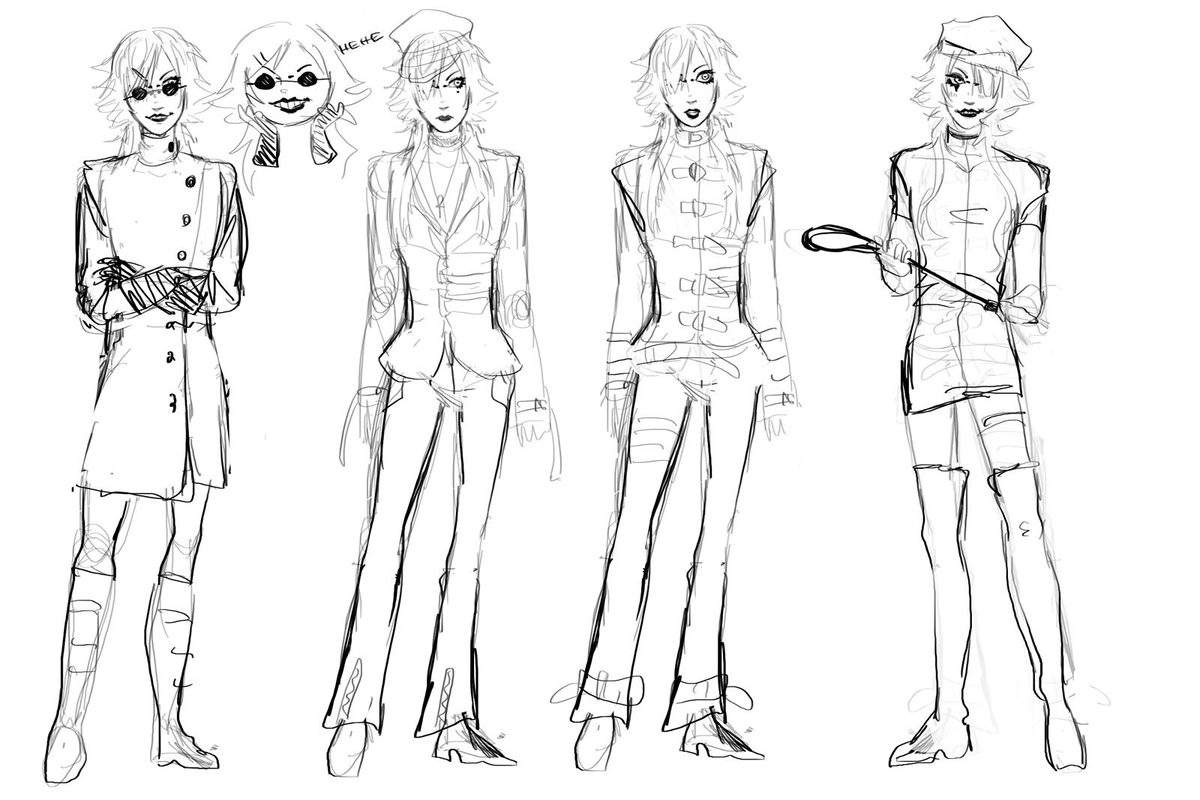VivisectionVN's tweet photo. Roz's first and last design! 🩷

All art done by: @vivvuv_ 
#VisualNovel #VNDev #CharacterDesign #IndieDev #GameDev #GamedevProgress #VOD https://t.co/MUjkxhn5dz