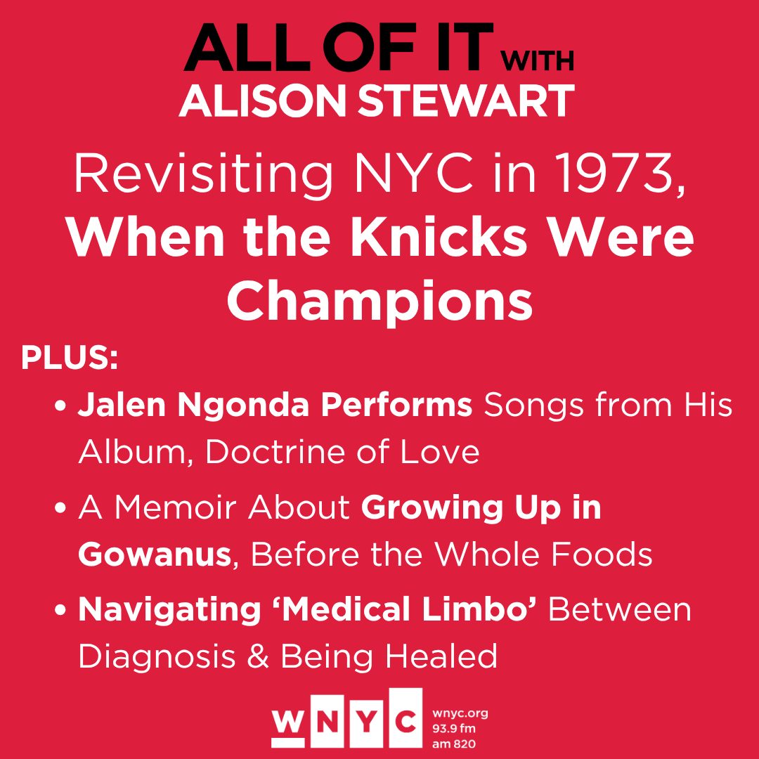 AllOfItWNYC's tweet photo. Today, live at noon on @WNYC: https://t.co/xWqiGAKHTk