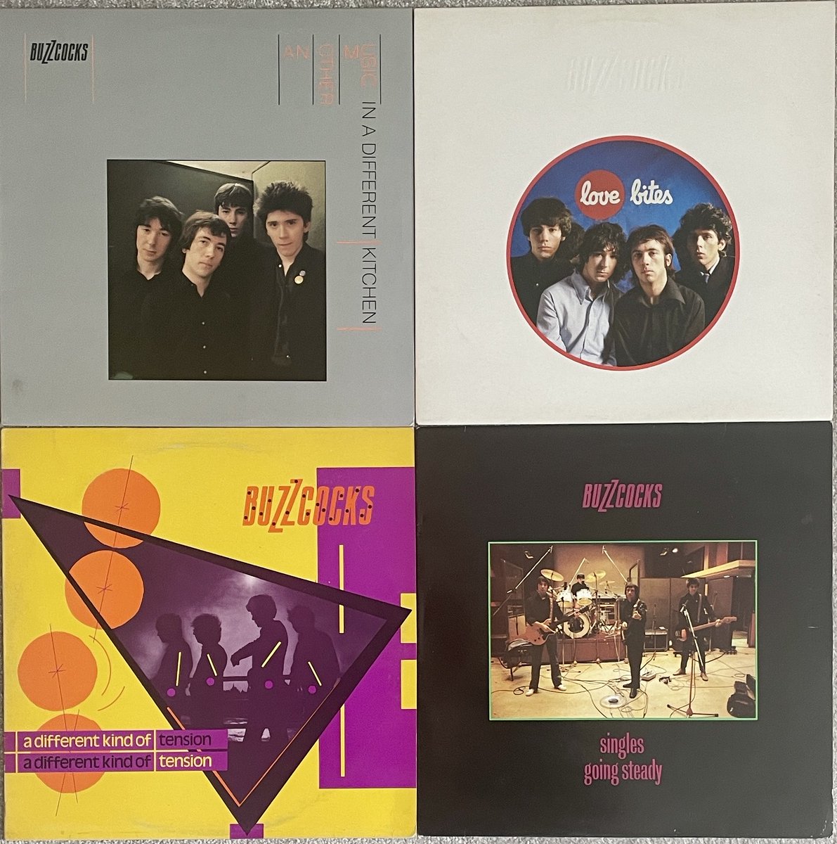 NotoldNOJE's tweet photo. 1, 2, 3, 4 💥💥💥💥

4 albums 1 band in release order (by year approx as the band did them all over 2 years!) 

This week: Buzzcocks ❤️🤍💙🖤
#Buzzcocks

Thoughts on these please?

@phatalstu @NewWaveAndPunk @Schnitzel63 @mikepunk1977 @FatOldAnarchist https://t.co/jCbjm7E7xp