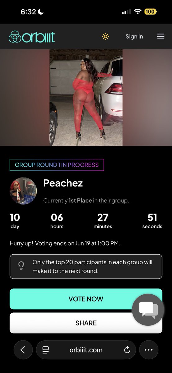 Misspeachez38's tweet photo. Go VOTE For Me!! I’m In 1st Place!!🫶🏾🫶🏾

https://t.co/PeoBLh0xqM https://t.co/voZlb0d27Z