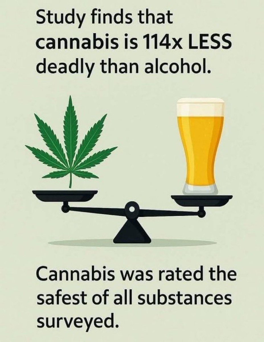WeedVet's tweet photo. I’m just saying…. If you don’t believe me… keep on boozing…. https://t.co/GIb2S6oWHt