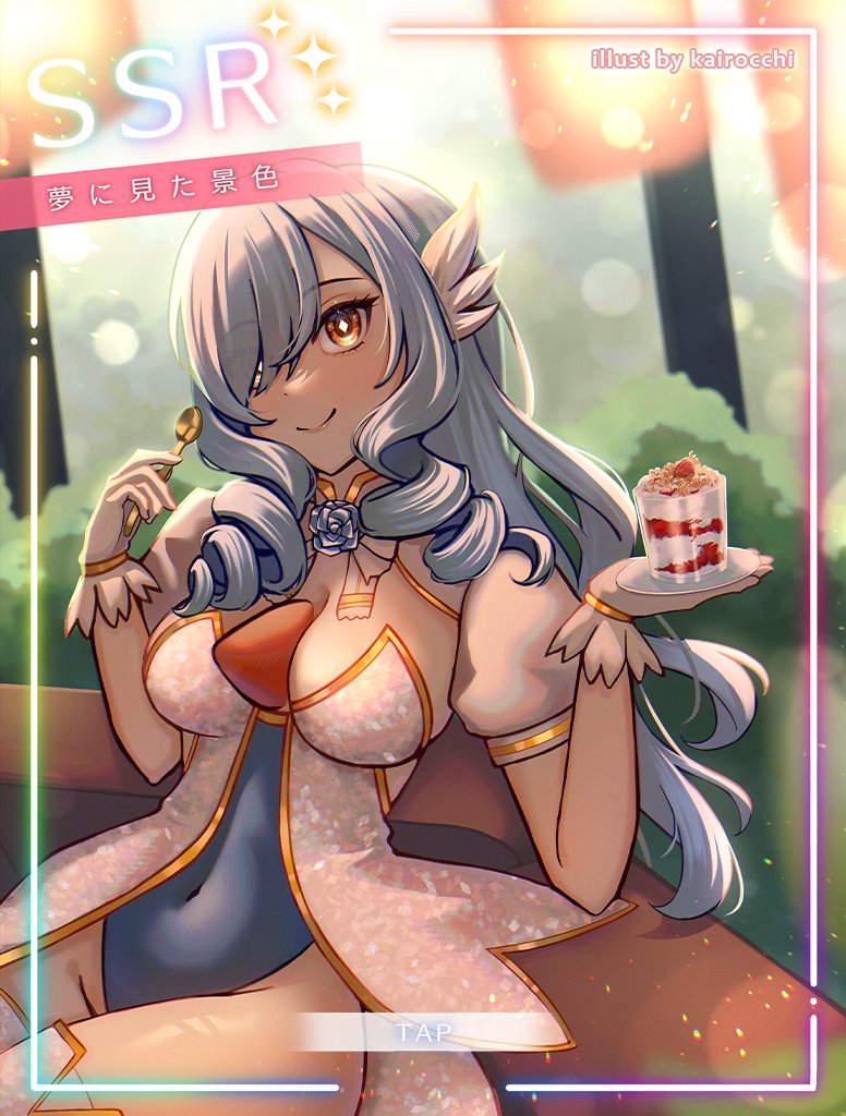 kairocchi's tweet photo. What my art of girls with desserts look like as SSR cards✨
· · ──── ft. @veilacademy (2026) and me (2024) https://t.co/dwMEWbpGoE
