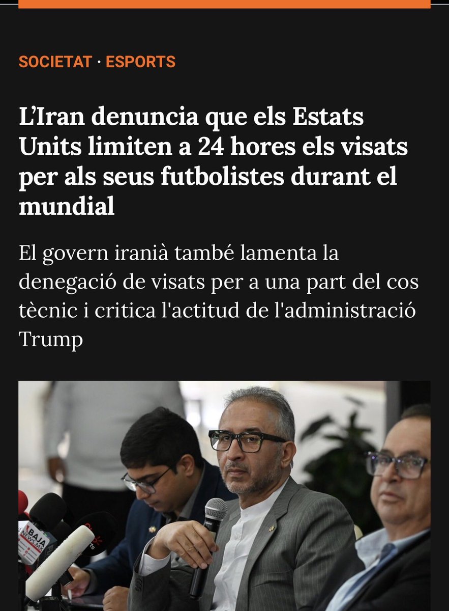 toniterim's tweet photo. @GPursals Ja ho està sent. Els mundials ja només els organitzen països totalitaris, i sembla que Estats Units s’ha convertit en un d’ells descaradament. El següent mundial es jugarà a Espanya i Marroc. 

També a Portugal, però no sé què hi pinta https://t.co/IflaD8wjNN