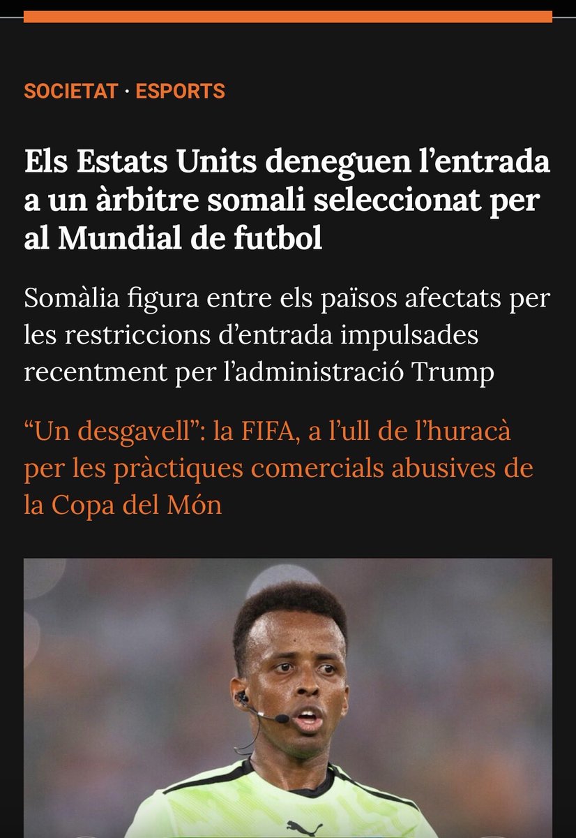 toniterim's tweet photo. @GPursals Ja ho està sent. Els mundials ja només els organitzen països totalitaris, i sembla que Estats Units s’ha convertit en un d’ells descaradament. El següent mundial es jugarà a Espanya i Marroc. 

També a Portugal, però no sé què hi pinta https://t.co/IflaD8wjNN