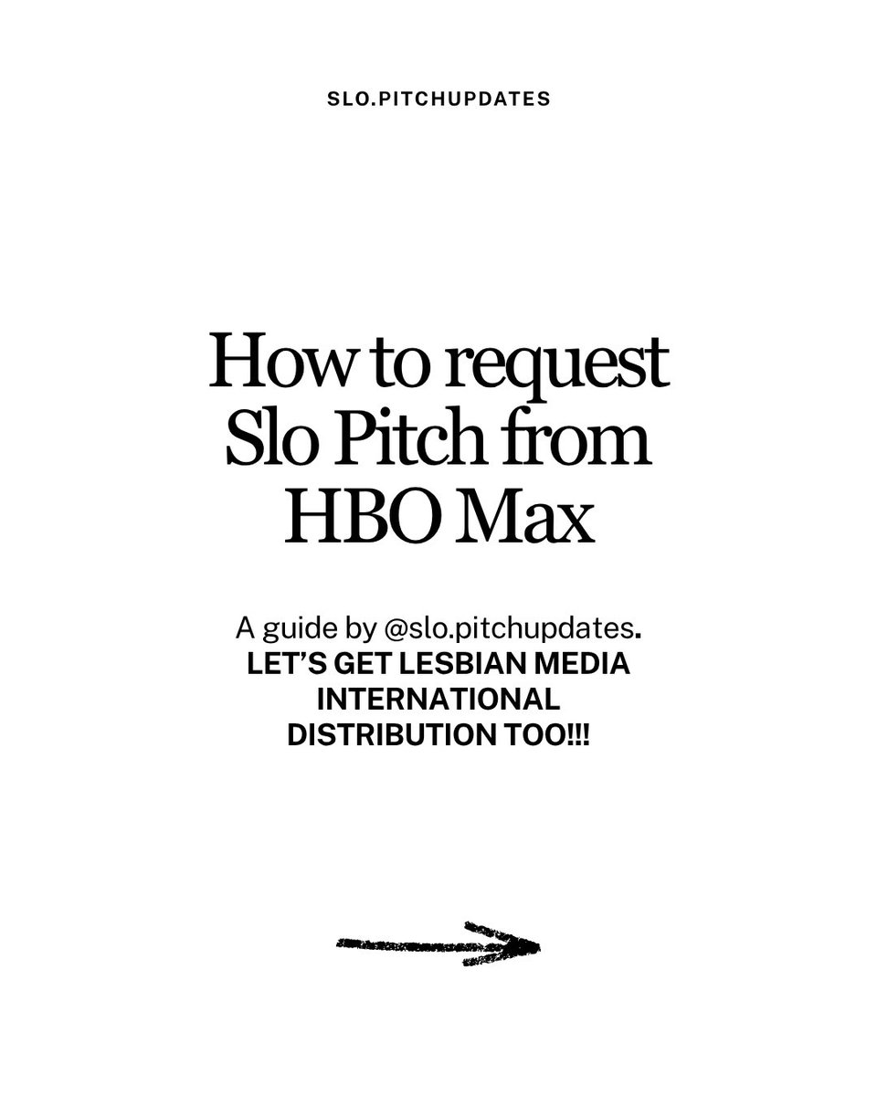 slopitchupdates's tweet photo. request slo pitch from hbo max - a guide to get these lesbians the international streaming they deserve! 🥎

🔗: https://t.co/fojtL4w05O https://t.co/gaLT4mZSdC