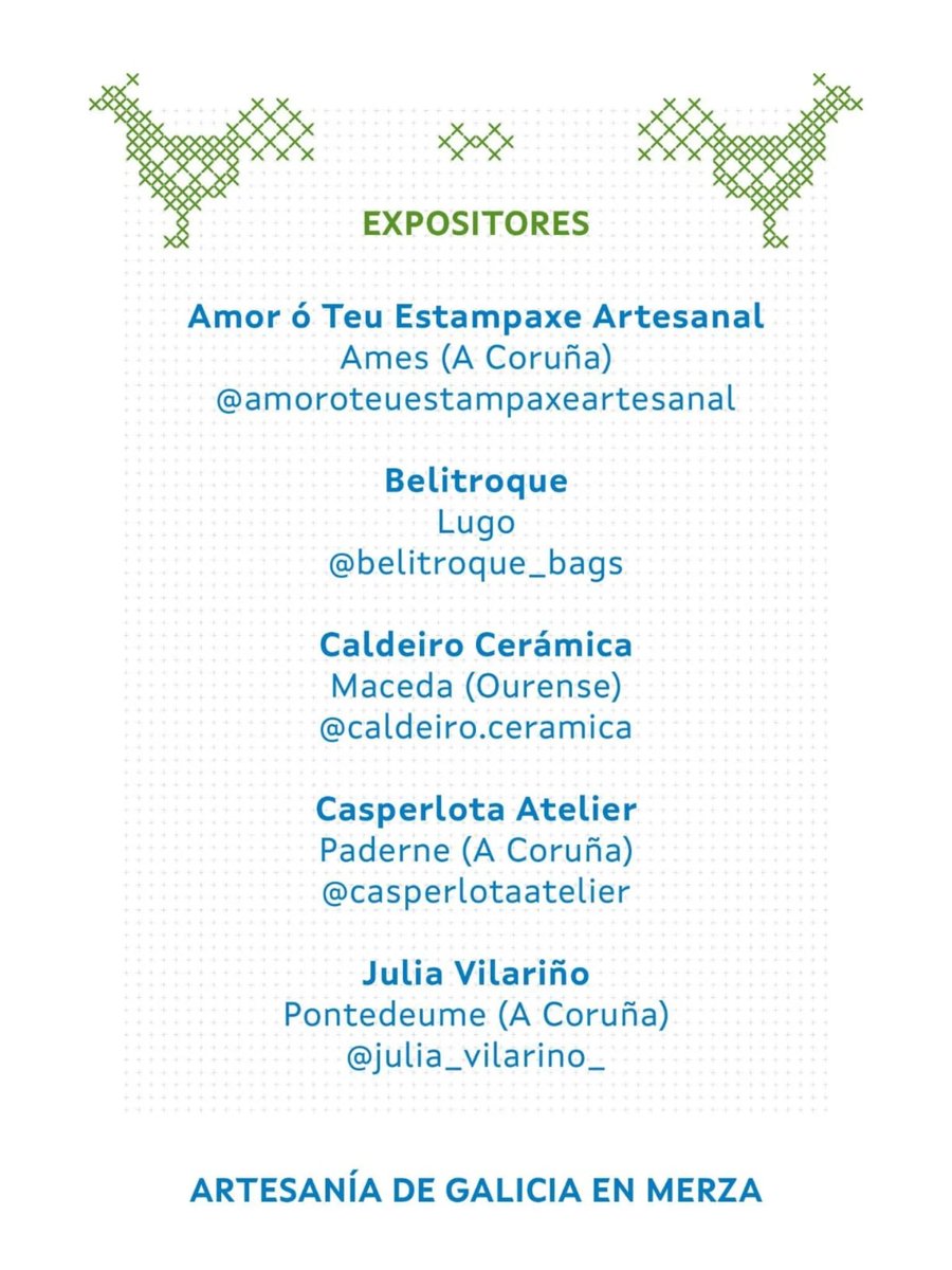 galicia_diario's tweet photo. #Galicia, #Merza | Feira Artesanía de Galicia en Merza. Ler máis en Facebook https://t.co/y1KI8G8uH3 https://t.co/terJKGP5Xp