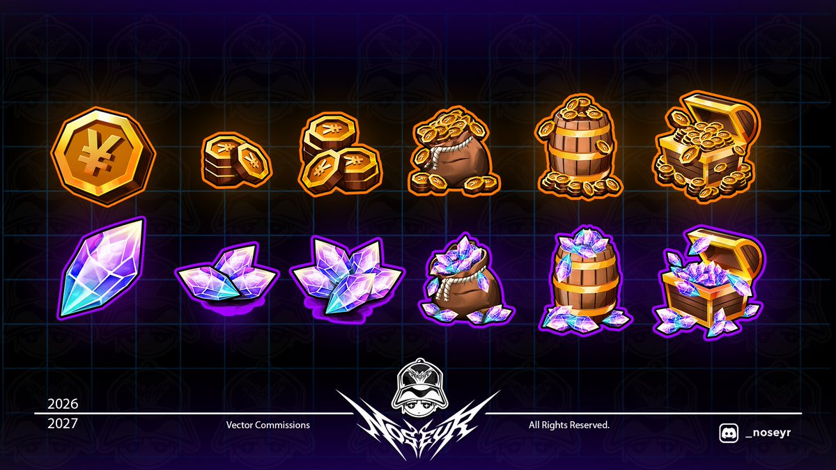 nosey_r's tweet photo. Checkout some of currency vectors done for @ChronicBuilder !

It's an honor to make icons for them!
For those who are interested,
Hit my DMs! 📨

Likes, retweets and follows are appreciated

#robloxartㅤ #RobloxDev #Roblox #robloxfanart 
#Vector #Icons https://t.co/qzQT83rxBh