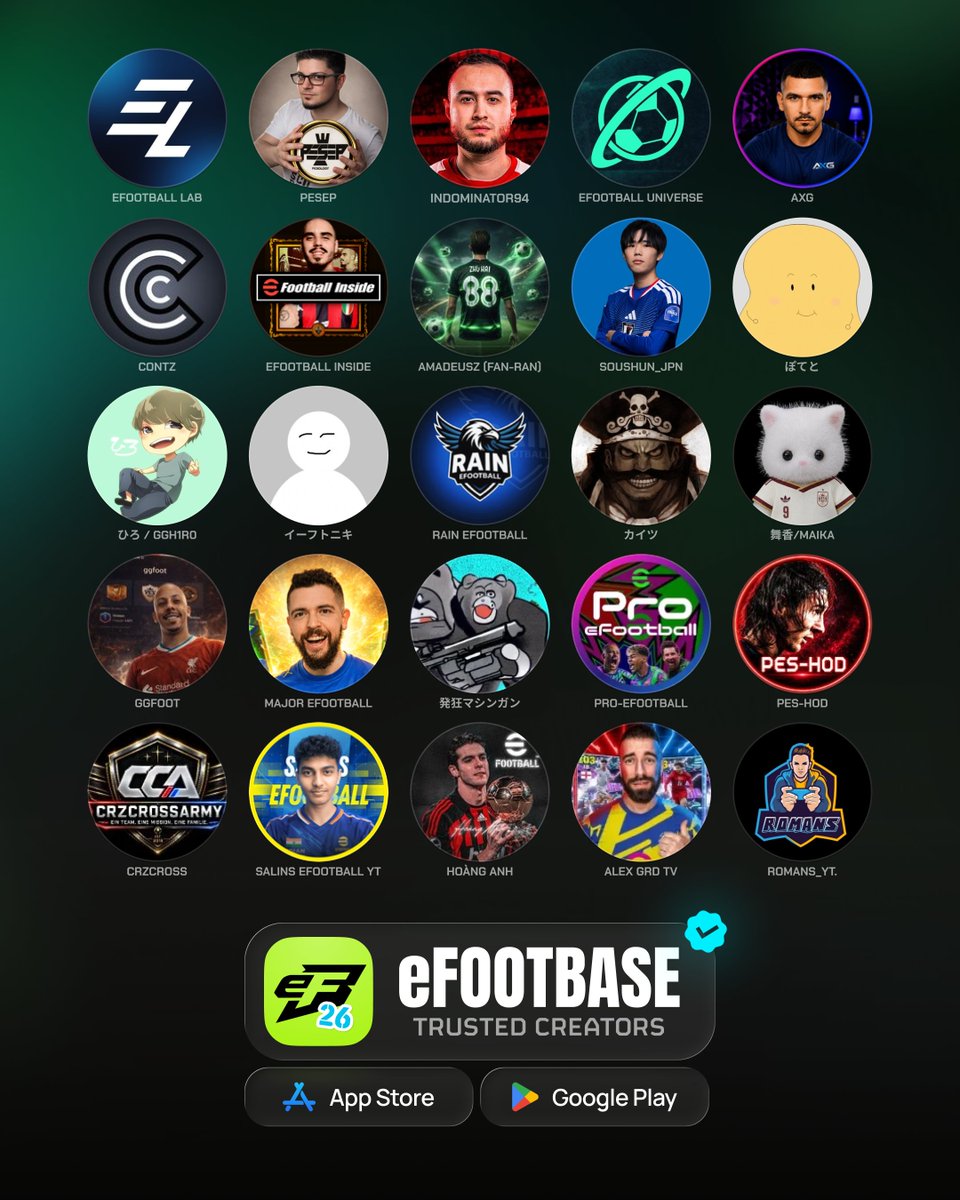eFootbase: eFootball Community App tweet media
