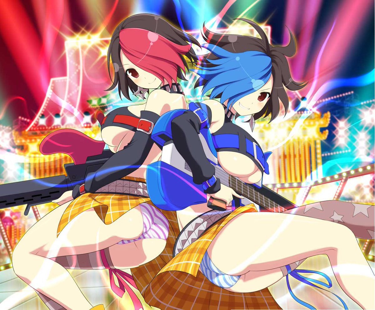 SenranInterAcad's tweet photo. Happy Birthday to our Rocker Bicolor Sisters , Ukyou &amp; Sakyou~ (6/9) 🎂🎉

Congratulations from SIA!

#閃乱カグラ #SenranKagura #SK14th https://t.co/3qSFuGDaDA