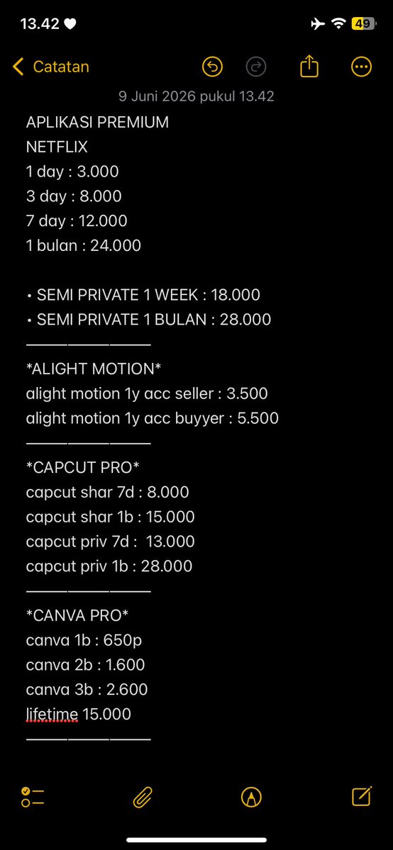 billzton || app preium bergaransi murah, ANTI SCAM tweet media