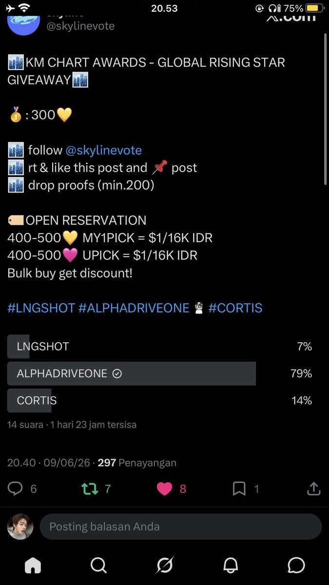 leowlover's tweet photo. @skylinevote for #ALPHADRIVEONE https://t.co/bfc1fzvMhx