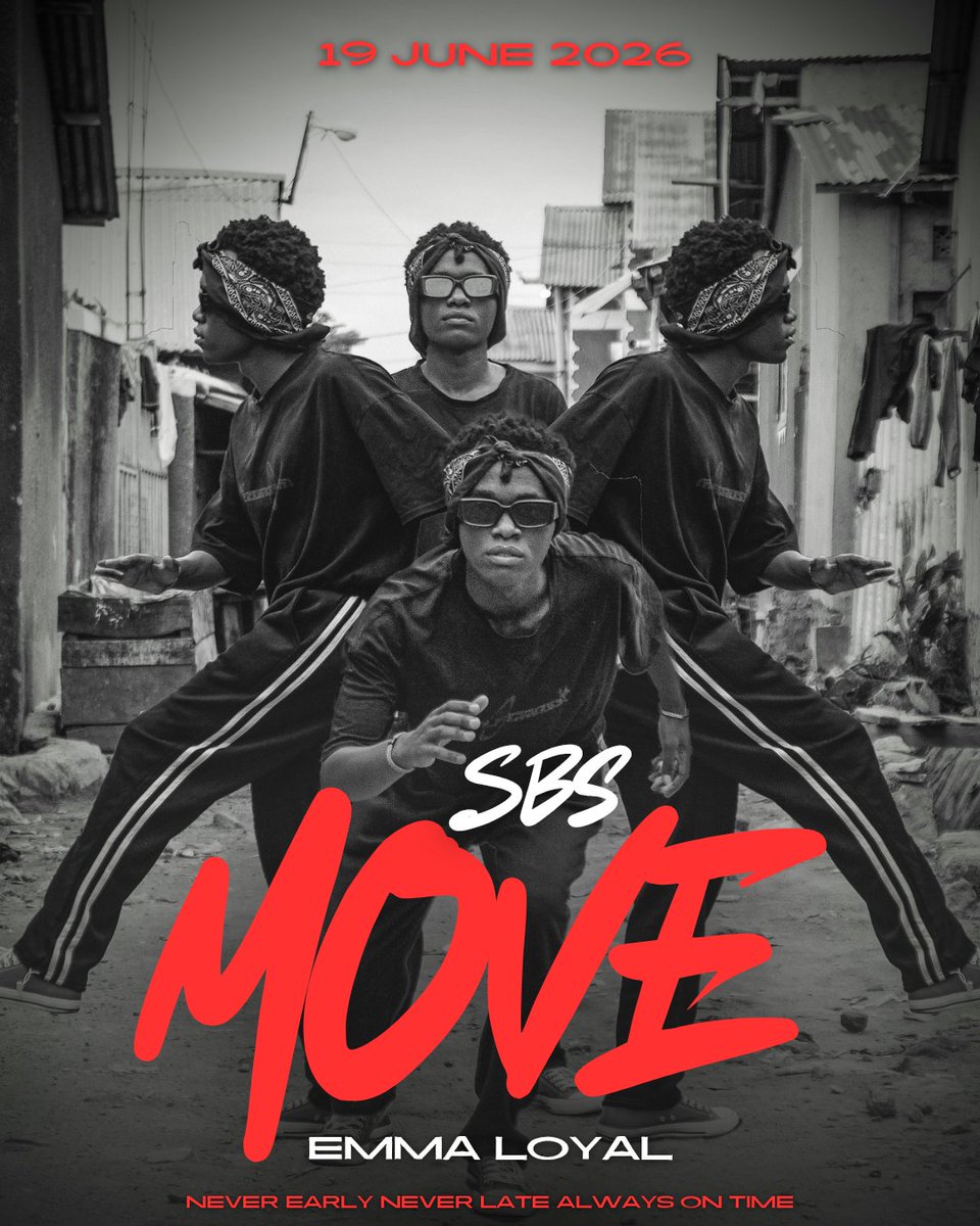 loyal_emma's tweet photo. Never early never late always on Time 
New sound coming soon 
Tittled : SBS MOVE 
DATE : JUNE 29
let's Get ready  we are back to it 👌 https://t.co/bm6cT0o6rZ