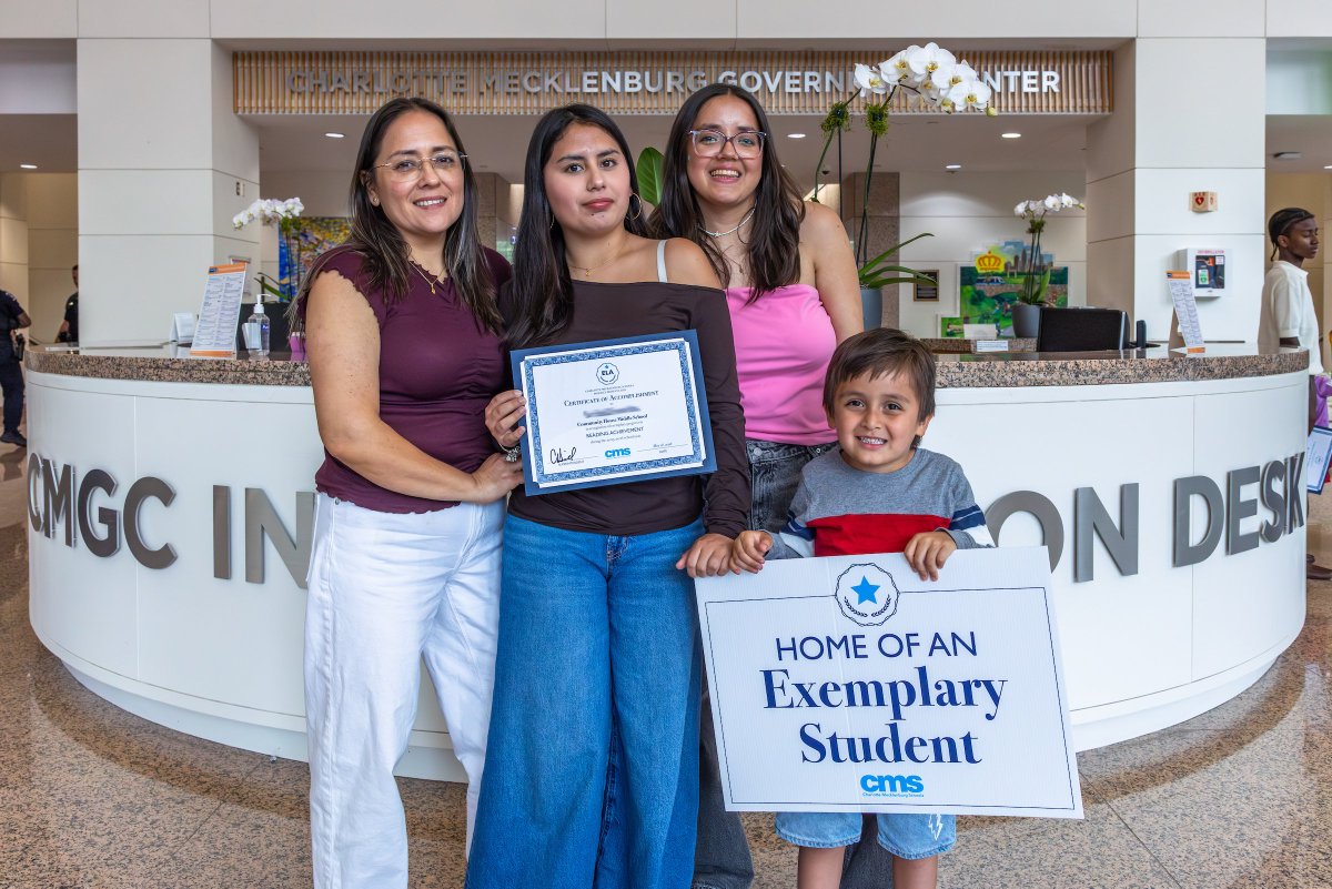CMSboard's tweet photo. At our last Board meeting, we were proud to honor middle school students for their exemplary progress in reading. Tonight, we continue our tradition of student recognition by shining a spotlight on accomplishments beyond the classroom, specifically in the arts and athletics. https://t.co/FMbzxP3U3E