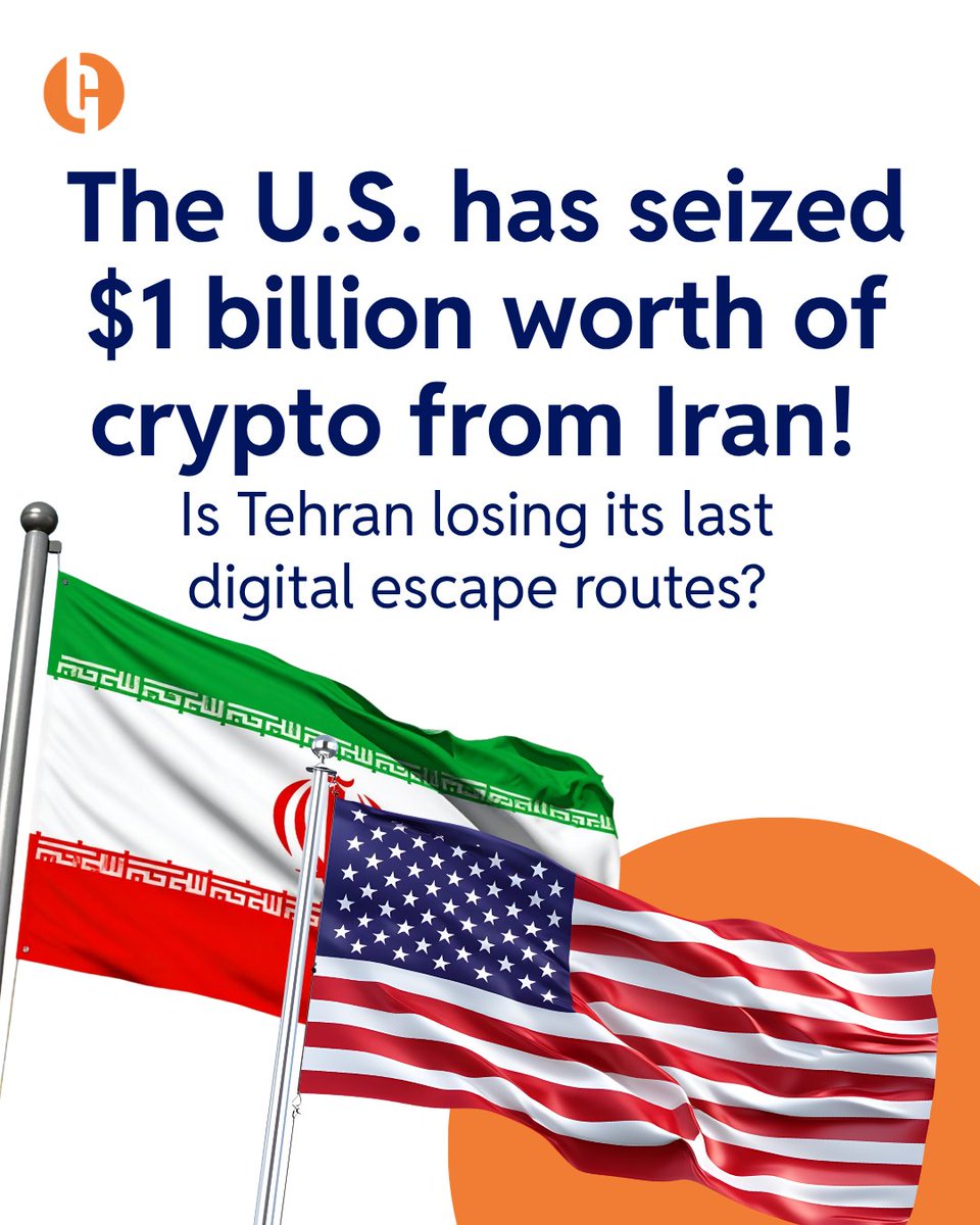 cryptoglobecom's tweet photo. U.S. authorities have seized $1 billion worth of Iranian crypto. 🚨 What does this massive crackdown mean for the rest of the crypto market? 🤔 🧠

📌 Read in our article: https://t.co/CNGdft4t5V

#Cryptoglobe #USA #Iran #Crypto https://t.co/2NSZXCsGkH
