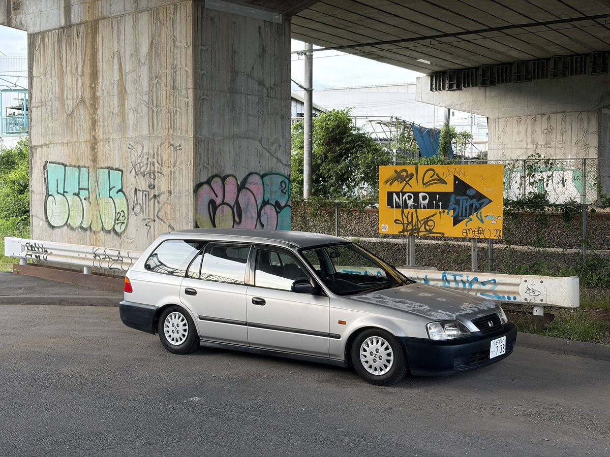 fjt_shun's tweet photo. Forsale‼️
Honda partner ey7
170,0000km
車検R8,7
AT
整備多数
クスコ車高調
¥500,000
#シビック
#シビックフェリオ
#シビックシャトル
#アコード
#アコードワゴン
#インテグラ
#usdm
#jdm https://t.co/QXqrg5fEeY