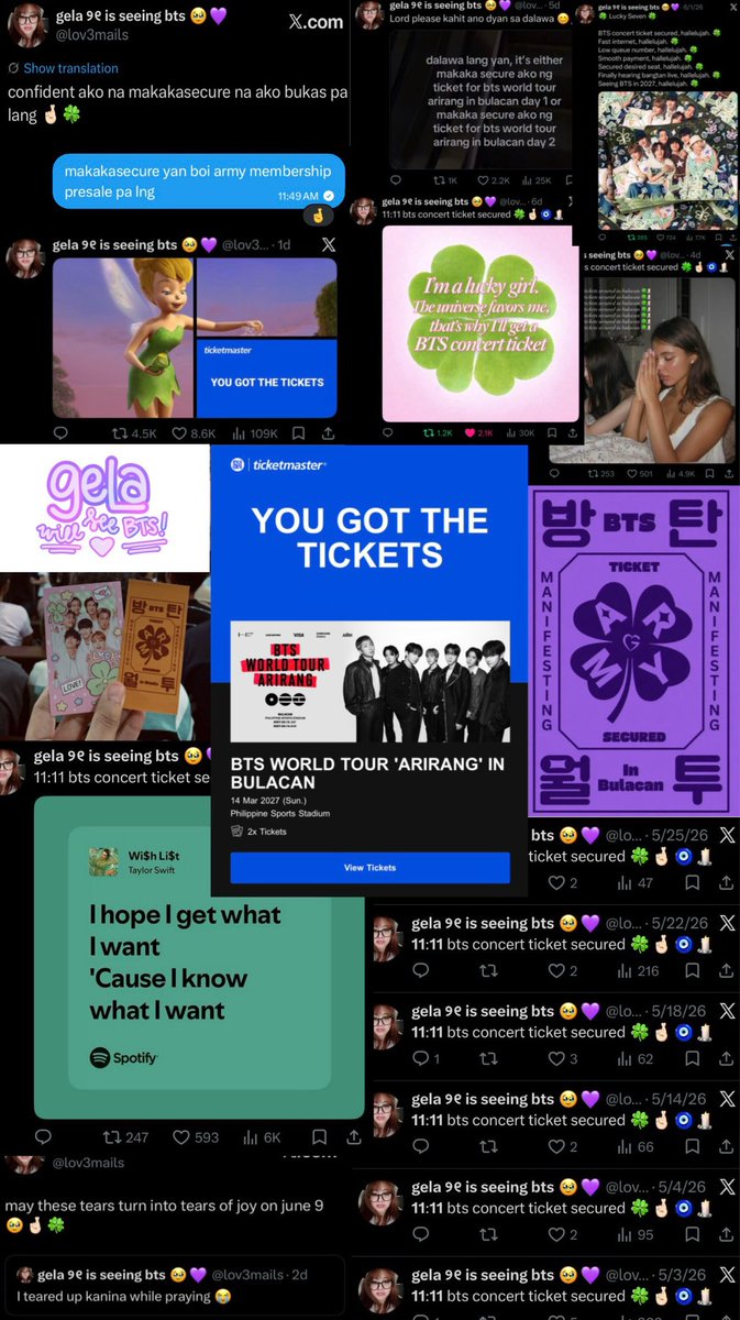 lov3mails's tweet photo. manifestation and prayers worked for me, and they can work for you too! ✨ claiming and manifesting that you secure your tickets tomorrow! 🤞🏻🍀🕯️💖 https://t.co/iR6yD96pE5