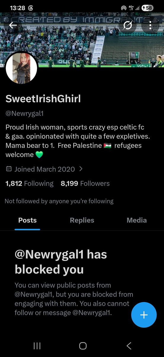 Dale_Atkinson27's tweet photo. @OceanBlueOne1 The slag done the same with me pal the left are a bunch of cowards that don't like it when we bite back. https://t.co/dE6sSd8W9v