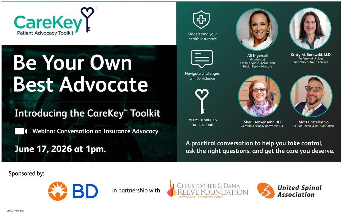 ReeveFoundation's tweet photo. Medicare Denied Your Equipment? Here's What to Do Next

Join a free webinar to learn appeals strategies and access tools that can help strengthen your case.

🔗 Register here: https://t.co/EOGtzabzkS | @BDandCo https://t.co/EcalN5a7im