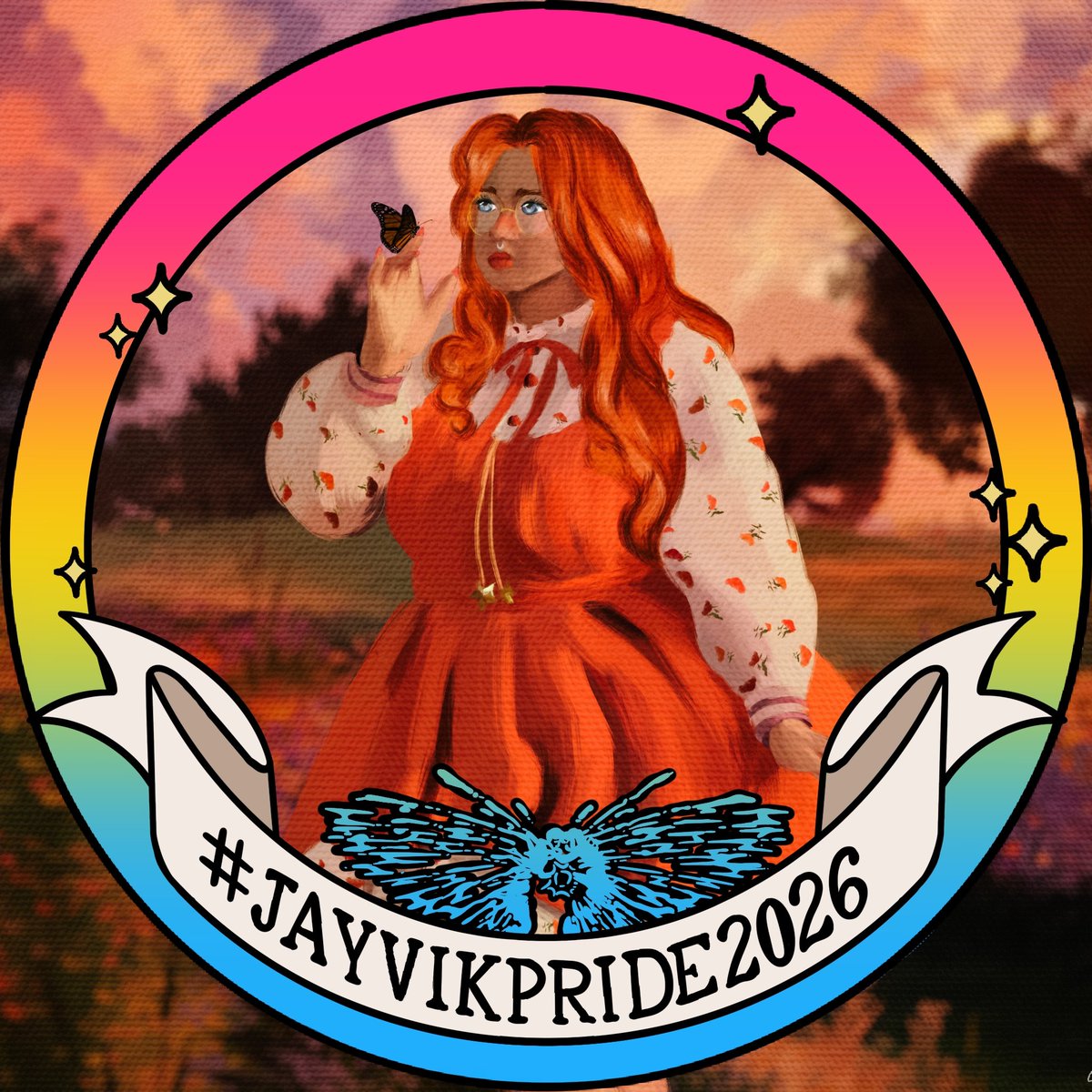 borreallarts's tweet photo. #NewProfilePic joining in with the jayvik pride parade 😌✨️✨️ https://t.co/SbqUEtszAl
