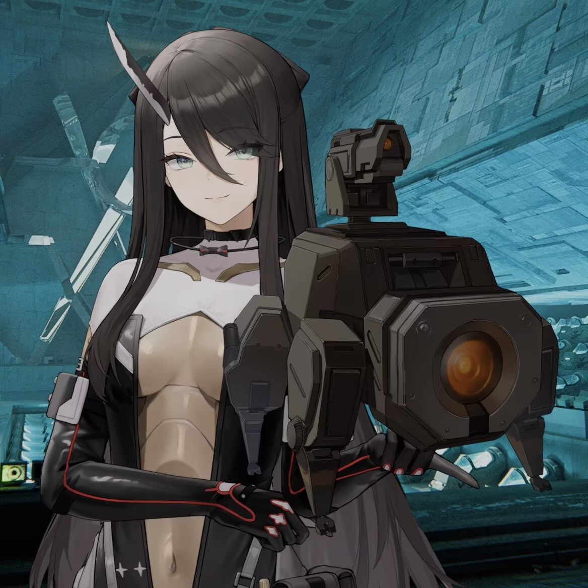 Yanjiang233's tweet photo. *Nyxie gave you a dinergate

#GirlsFrontline2Exilium #gfl2exilium https://t.co/msPJpZYY1l