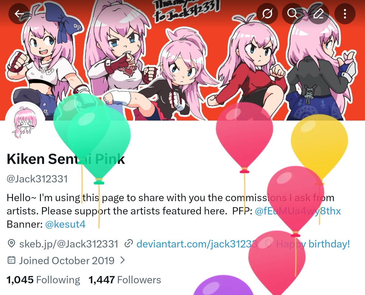 Kiken Sentai Pink tweet media