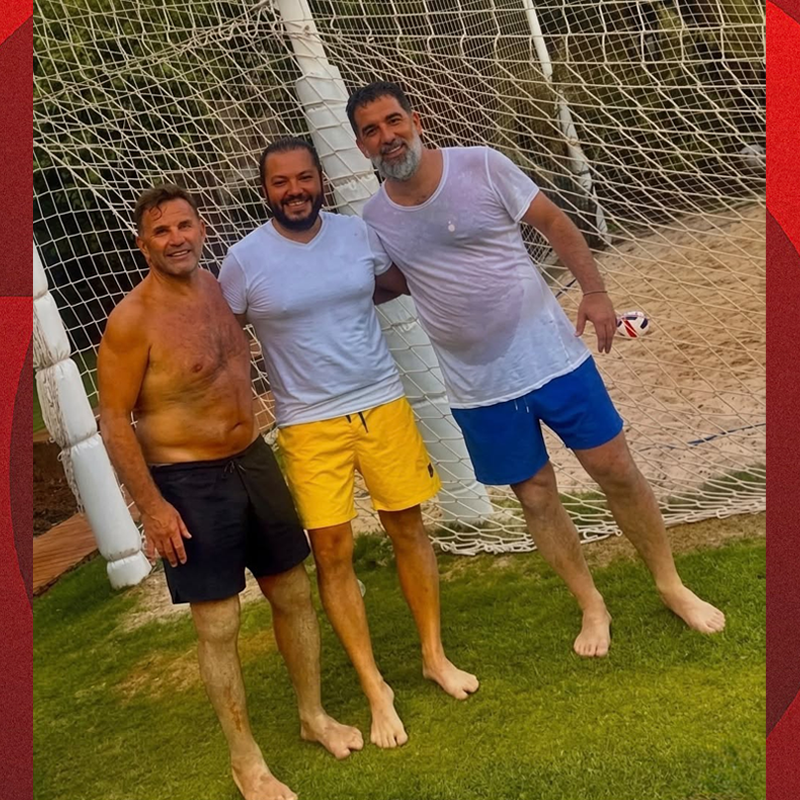 samiyengundem's tweet photo. 🏝️⚽️ Okan Buruk ve Arda Turan, tatilde birlikte vakit geçirmeye devam ediyor. https://t.co/Qx05y9UovL