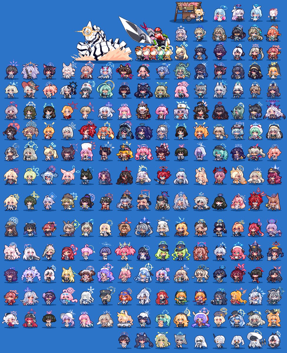 Rode_Jart's tweet photo. Day 199 - アヤネ                                      

#BlueArchive #블루아카 #ブルアカ #pixelart #ドット絵 https://t.co/V5p17gigBD