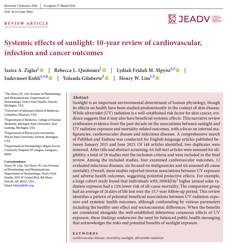 _atanas_'s tweet photo. Recent sunlight evidence points to possible systemic benefits, but the case is mostly observational and must be weighed against established UV skin-cancer risk. 🧵 1/7 https://t.co/igDPT1SDIe