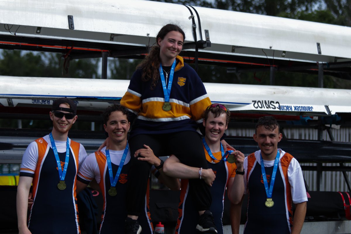team_sunderland's tweet photo. Congratulations to Team Sunderland Rowing who picked up a Gold in the Men's Coxed Quad and a Silver in the Men's Doubles at last weekend's Scottish Rowing Championships 🥇🥈 

Well done to all the members that competed 👏 

Read the full report here: https://t.co/VyjLlXZMAt https://t.co/smsVT2wAus