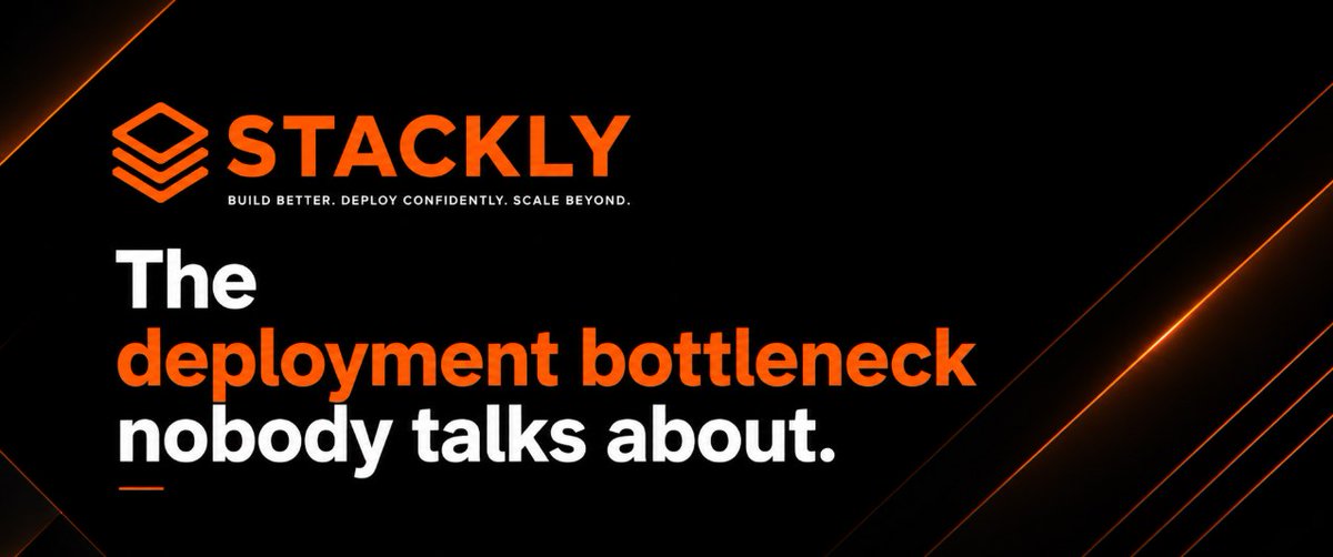 stackly_sol's tweet photo. Deployment is not always limited by code.
The real bottleneck comes from fragmented tools, complex processes, and lack of visibility.
Stackly removes the friction between building and launching. https://t.co/Xj65OYIG5B